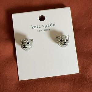 Kate Spade Arctic Friend Polar Bear Earrings